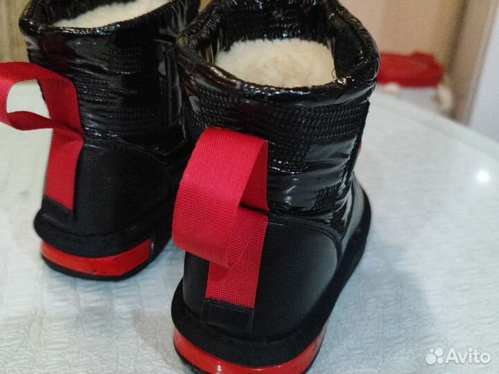 Сапожки зимние. На мальчика
