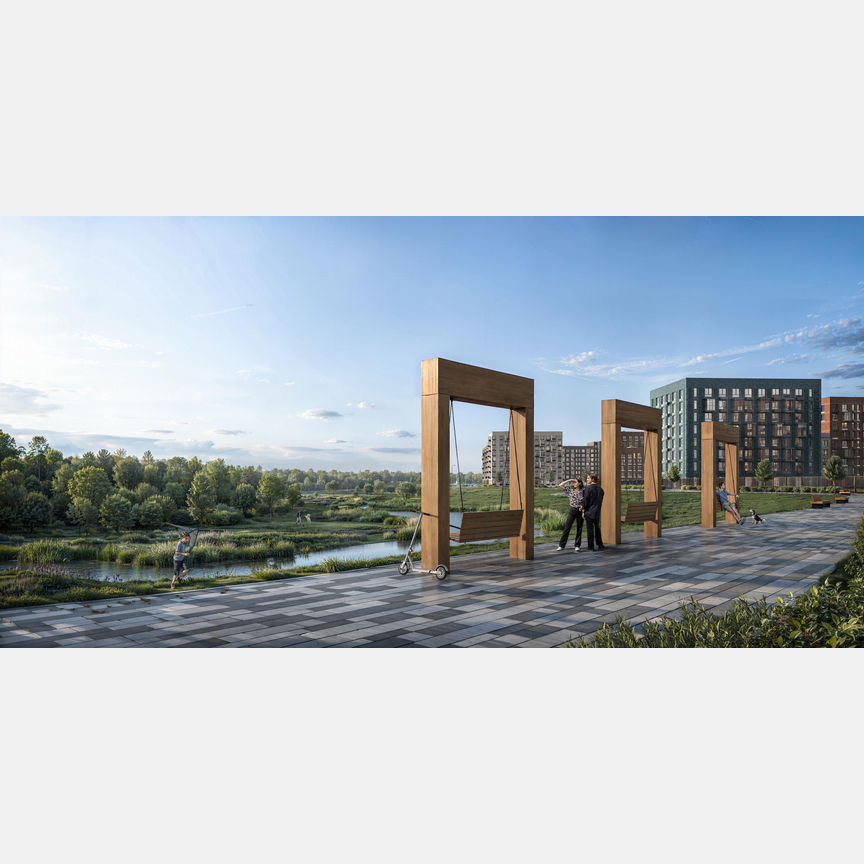 1-к. квартира, 34,6 м², 1/5 эт.