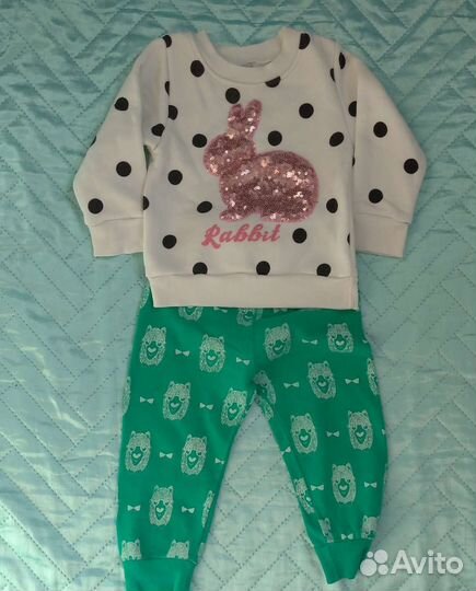 Вещи на девочку пакетом 74-92