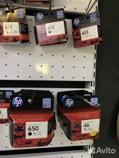 Картридж HP 650 черный