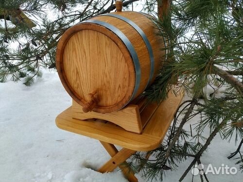 Бочка дубовая