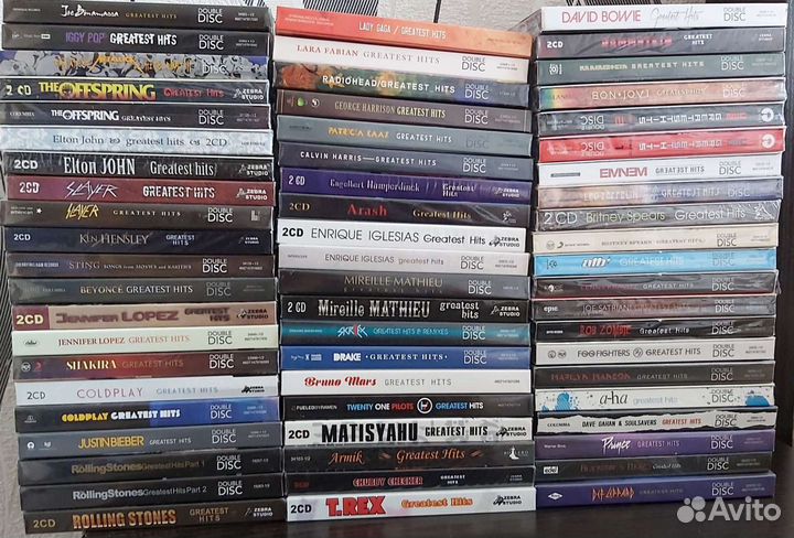 Музыкальные CD диски зарубежные исполнители