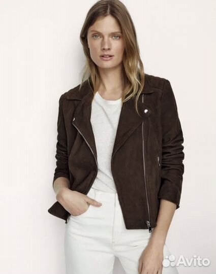 Куртка замшевая женская новая S Massimo Dutti