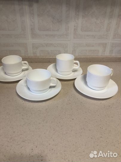 Чашка чайная с блюдцем Bormioli Rocco Испания