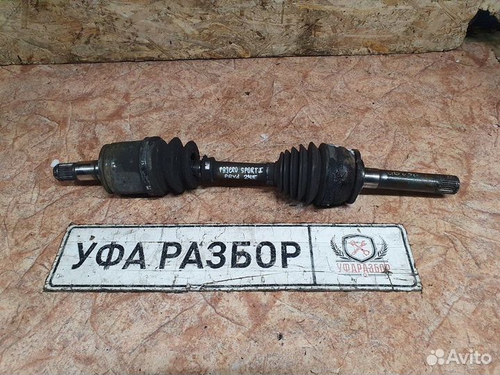 Привод передний левый Mitsubishi Pajero Sport (K9)