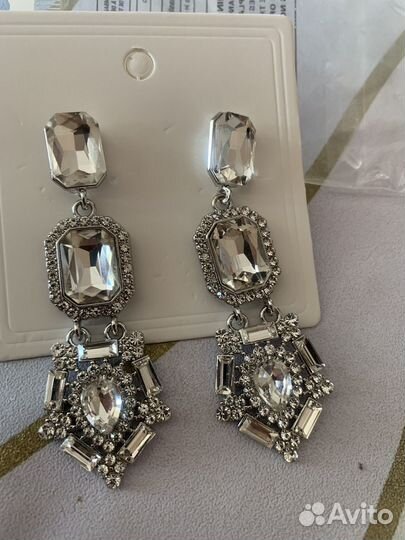 Серьги бижутерия