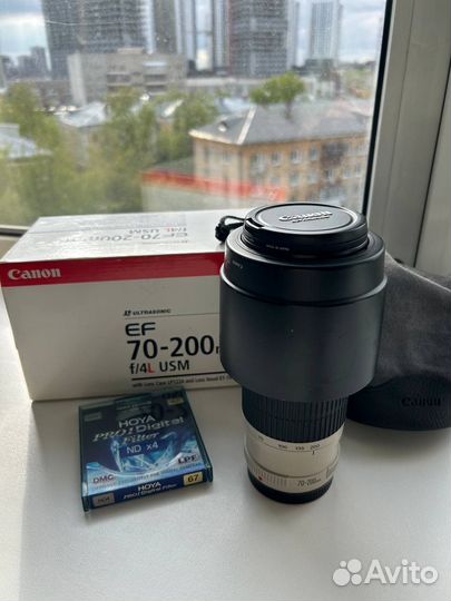 Объектив canon ef 70-200mm f/4l usm