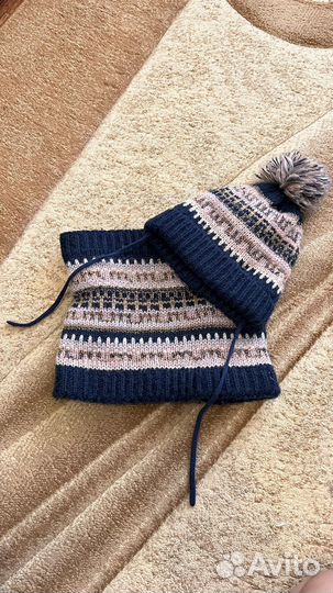 Шапка и снуд zara
