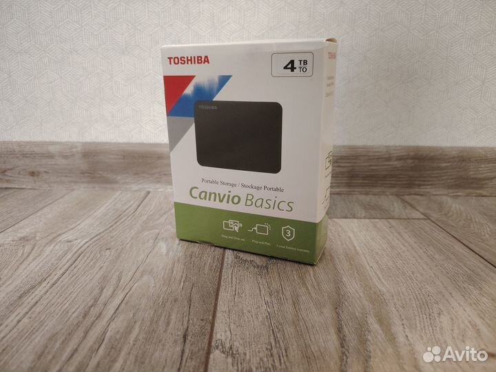Toshiba Canvio Basics 4TB