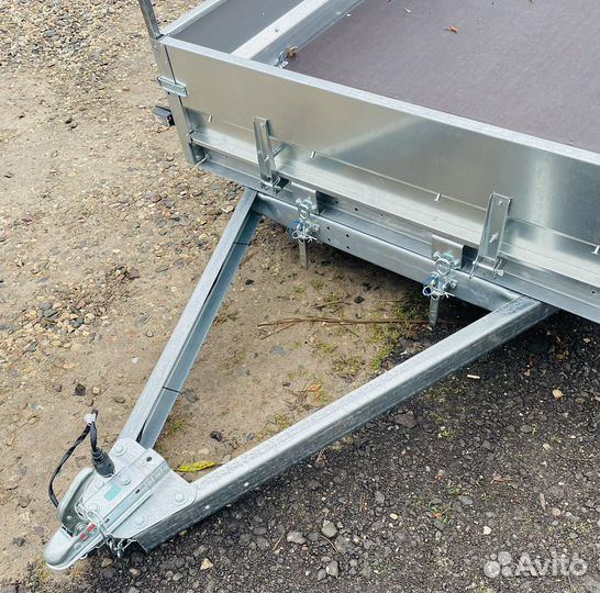 Самосвальный прицеп Трейлер 3.5х1.5 м без каркаса