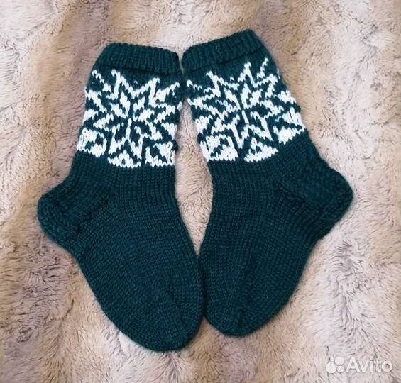 Носки вязаные детские