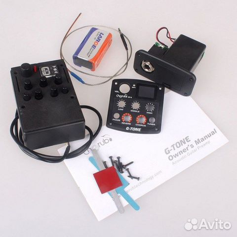 Cherub GT-6 Гитарный эквалайзер цифровой с тюнеро