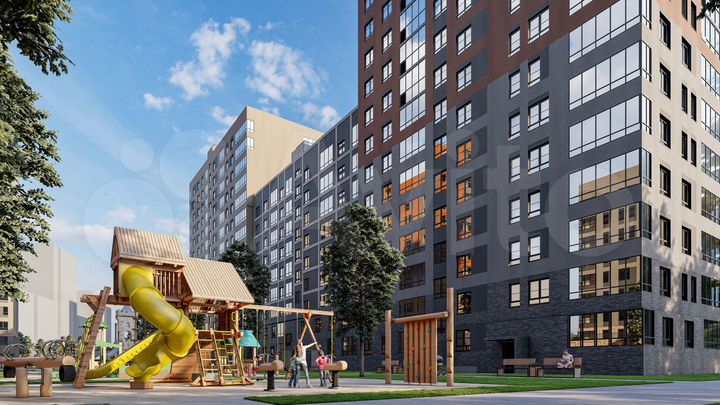 1-к. квартира, 28,7 м², 1/17 эт.