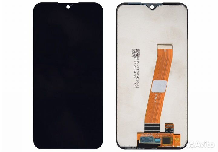 Дисплей Samsung A01/M01 (широкий коннектор)