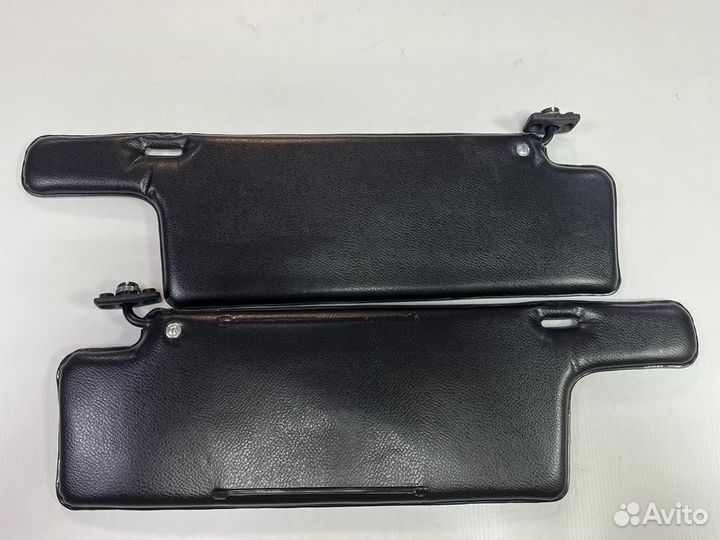 Козырьки солнцезащитные 2108 2114 черные мягкие