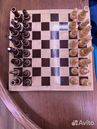 Шахматы, шашки ручной работы