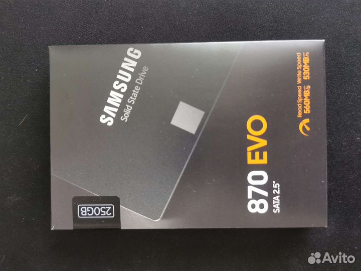 Жесткий диск Ssd Samsung 870 evo 250gb