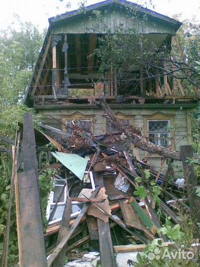 Расчистка участка в Павловском посаде