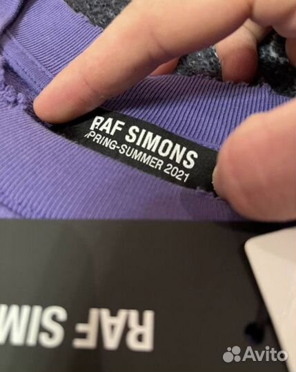 Raf simons свитшот оригинал