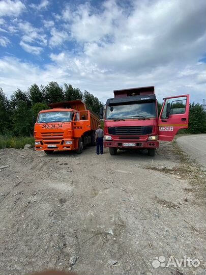 Водитель самосвала