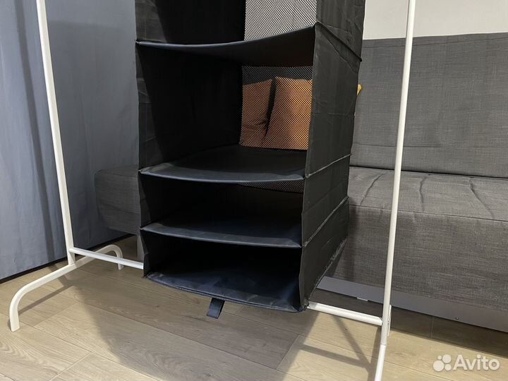Скубб IKEA кофр органайзер черный