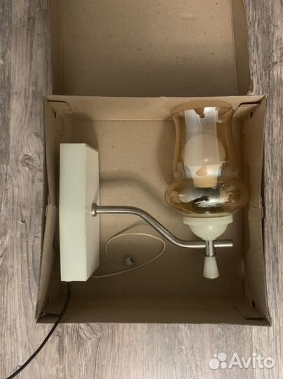 Советский (винтажный) настенный светильник Бра