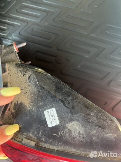 Задний правый стоп