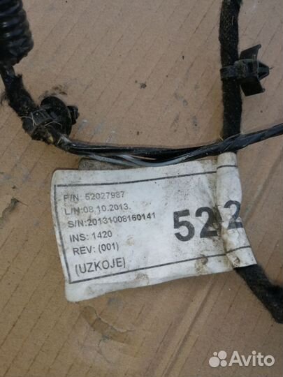 Проводка двери Chevrolet Cobalt