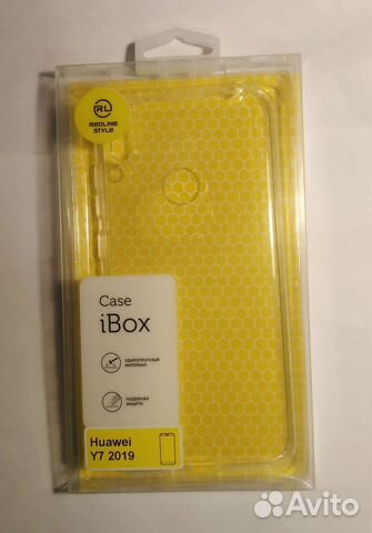 Прозрачный чехол на Huawei Y7 2019