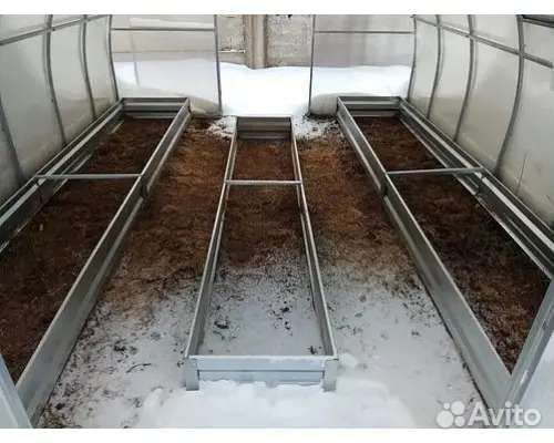 Теплица усиленная 8м поликарбонат грядки,рассрочка
