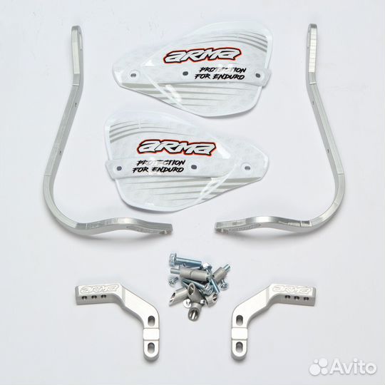 Защита рук arma с креплением к траверсе руля (Сини