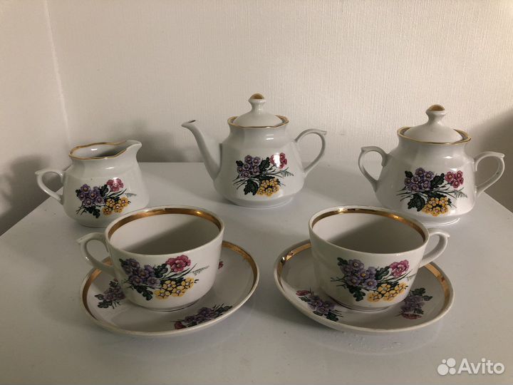 Чайный сервиз СССР Рига