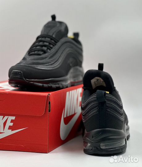 Осенние Кроссовки Nike Air Max 97 Black