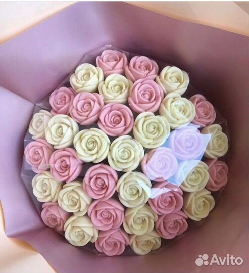 Букет из шоколадных роз