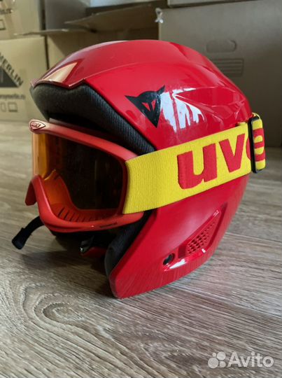 Горнолыжный шлем dainese и новые очки