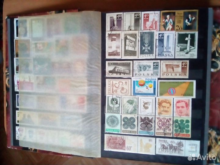Более 6 сотен марок (20 страниц) Кляссер в подарок