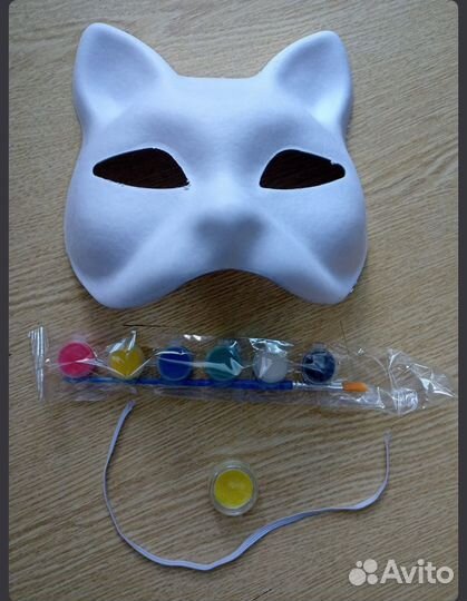 Маска кошки для квадробики