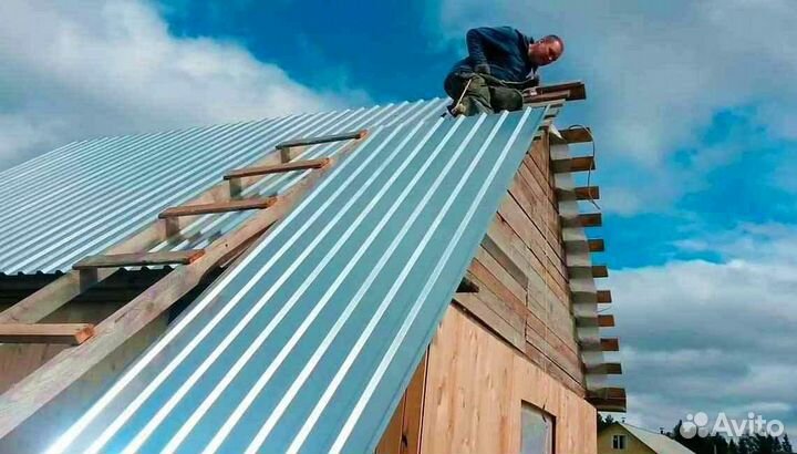 Кровля из профнастила