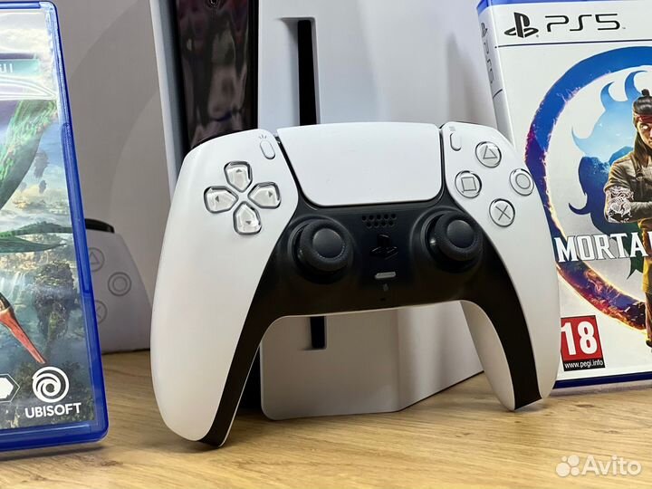 Sony PS5 Fat + игры MK1/Avatar