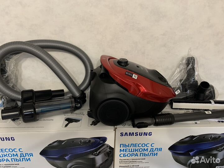 Пылесос Samsung vc20m257awr новый
