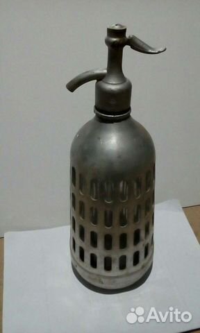 Раритетный советский сифон для воды, напитков