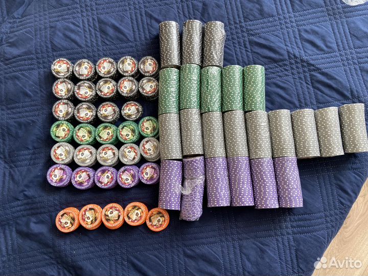 Покерный набор 734 фишки