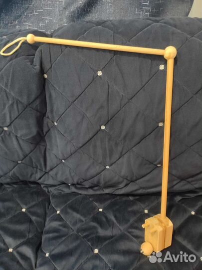 Держатель-кронштейн с музыкой для детского мобиля