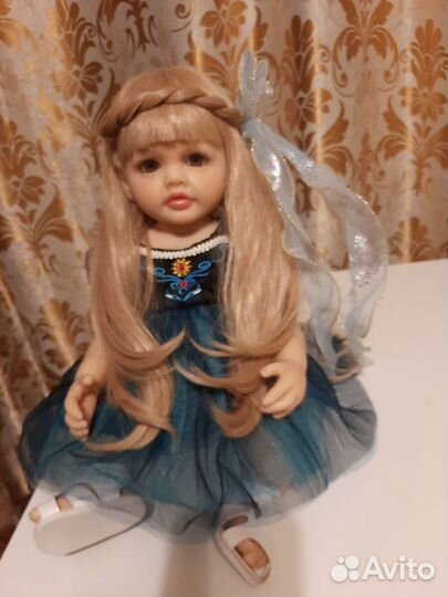 Кукла реборн силиконовая девочка