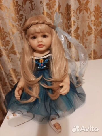 Кукла реборн силиконовая девочка