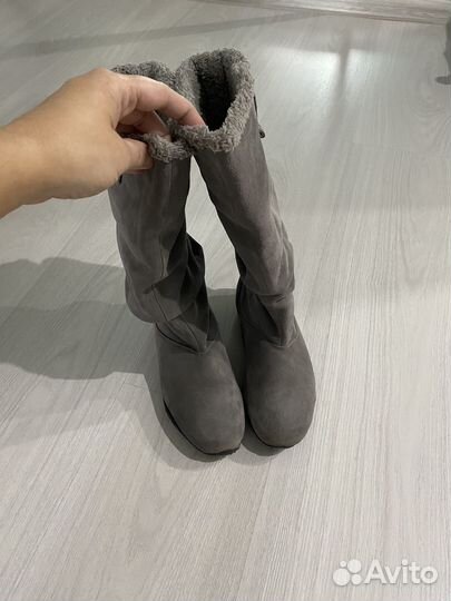 Сапоги натуральная замша adidas