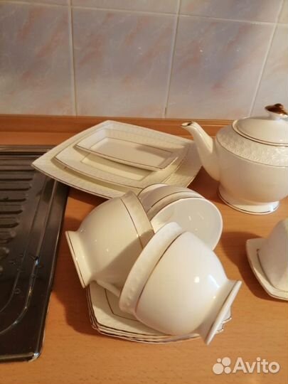 Набор посуды снежная королева