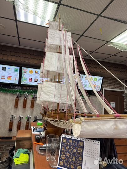 Корабль ручной работы