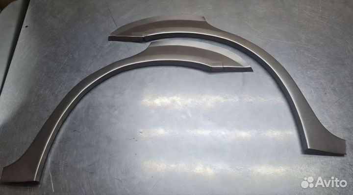 Задние арки Skoda Octavia 2 (A5) комплект цинк