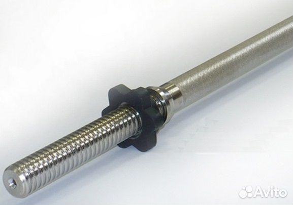 Грифы для штанг прямые и изогнутые 25 и 30 мм диам